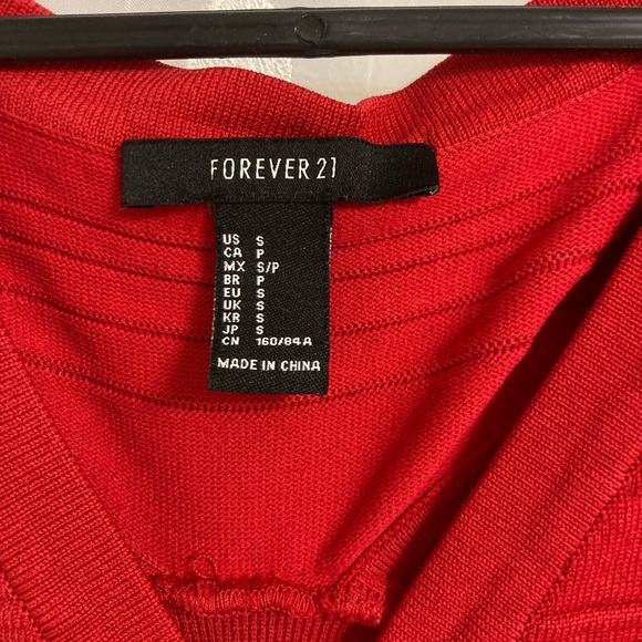 5 for $25! Forever 21 bandage dress with back cut out - Picture 2 of 3